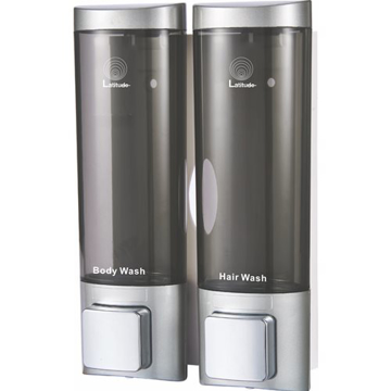 Picture of Latitude Double Wall Dispenser: Body Wash & Hair Wash (2x 200ml)