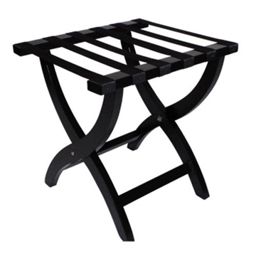 Picture of Elite Wooden Luggage Rack - Black