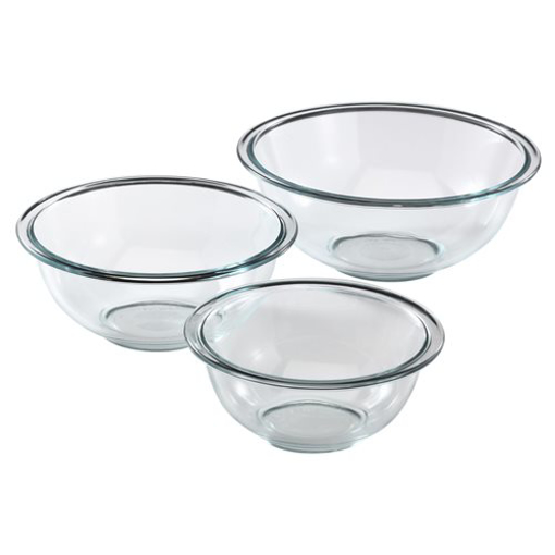 Picture of Pyrex 3-Piece Mixing Bowl Set