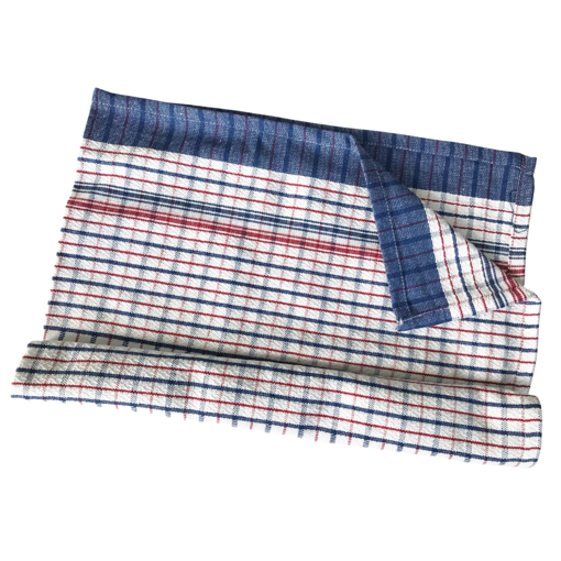 Picture of Heritage Tea Towel - Blue/Red