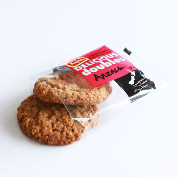 Picture of Kaye's Bakery Anzac Biscuits Twin Pack (60/CTN)