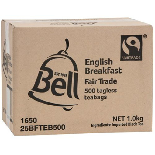 Picture of Bell Fairtrade English Tagless Tea (500/CTN)