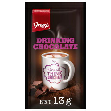 Picture of Gregg's Drinking Chocolate Sachet 13g (250/CTN)