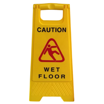 Picture of Wet Floor Sign - Yellow