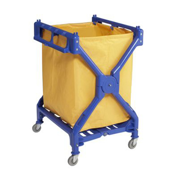 Picture of X-Frame Linen Trolley