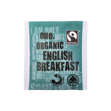 Picture of One Fairtrade Organic English Breakfast Tea Bags (200/CTN)
