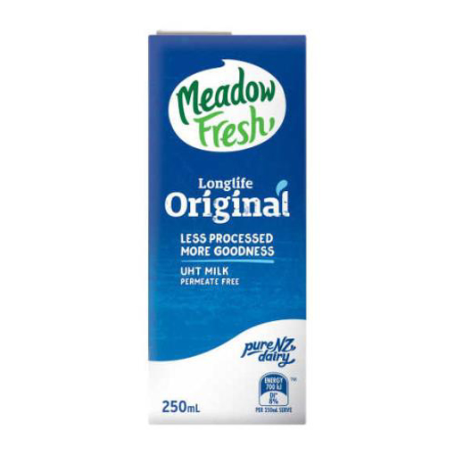 Picture of Meadowfresh UHT Milk Original 250ml (24/CTN)