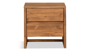 Picture of Pioneer 2 Drawer Bedside Table
