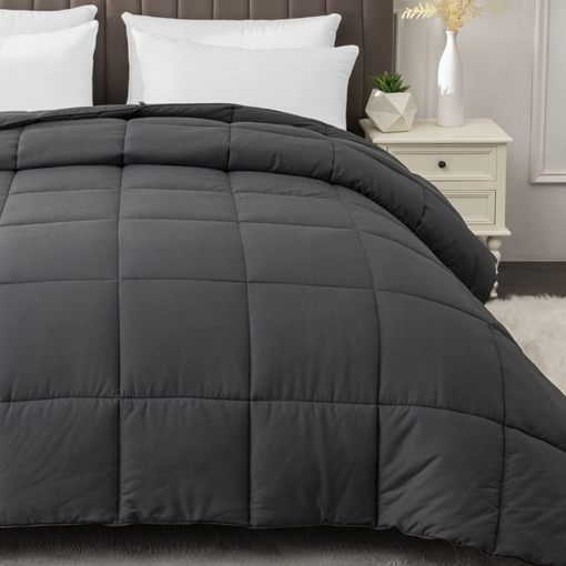 Picture of Serendipity COMFORTER 270gsm - Charcoal (Single/King Single)