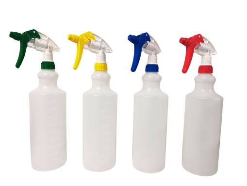 Picture of 1 Litre Empty Spray Bottle - Multiple Colours