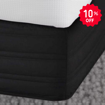 Picture of Hamptons Drop Perfect Valance - Black