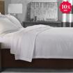 Picture of Escape Bubble Top Sheets by Accolade - White