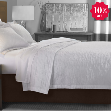 Picture of Escape Bubble Top Sheets by Accolade - White